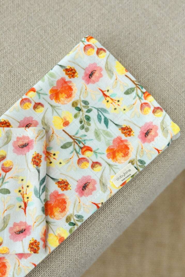 Flora 2'li Örtü ve Ağız Mendili Seti - 3