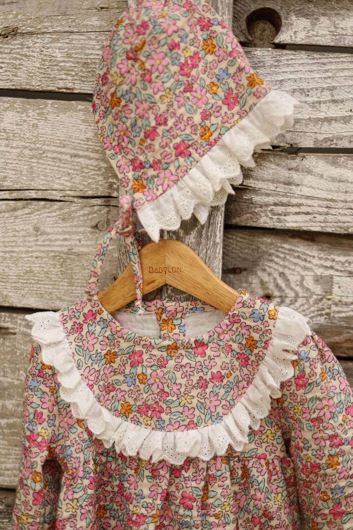 Flori Vintage Şapka - 3