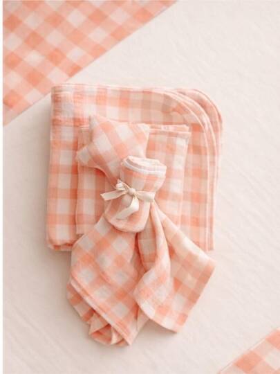 Gingham Yenidoğan Seti - 2