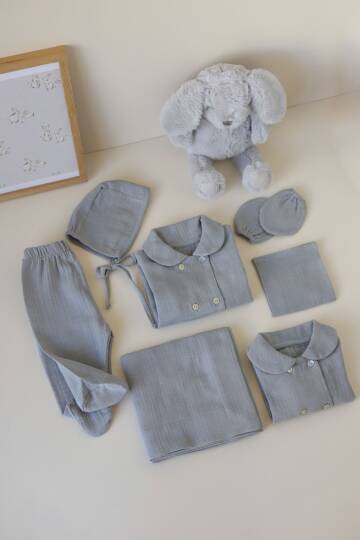 Gris 8 Parça Hastane Çıkışı - 1